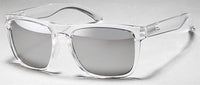 Load image into Gallery viewer, Sonnenbrille 400 UV  verspiegelt Revo Gläser transparent kantig
