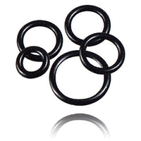 Load image into Gallery viewer, O-Ring Gummi verschiedene Größen schwarz für Tunnel Plugs Expander
