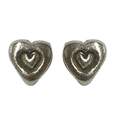 Silberohrstecker 925er Sterling Silber Ohrstecker Damen Schmuck Ohrringe Herz auf Herz