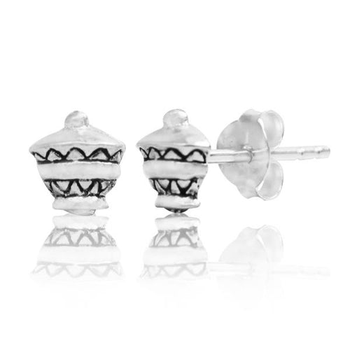 Ohrstecker Schmuckkästchen Unisex Schmuck Ohrringe 925er Sterling Silber
