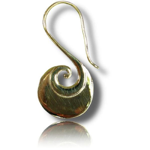 Ohr Expander breit Spirale Dehner Dehnungs Piercing Plug 1mm Ohrschmuck Unisex Fake Bronze