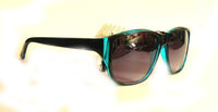 Load image into Gallery viewer, Unisex Sonnenbrille Nerdbrille Retro zweifarbig getönt unisex braun blau rosa

