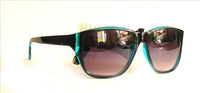 Load image into Gallery viewer, Unisex Sonnenbrille Nerdbrille Retro zweifarbig getönt unisex braun blau rosa
