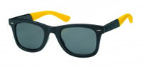 Load image into Gallery viewer, Sonnenbrille Nerd Bügel Waben bunt Unisex Brille verspiegelt getönt 400 UV
