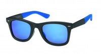 Load image into Gallery viewer, Sonnenbrille Nerd Bügel Waben bunt Unisex Brille verspiegelt getönt 400 UV
