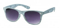 Load image into Gallery viewer, Sonnenbrille Nerd Holz Design verspiegelt getönt 400 UV
