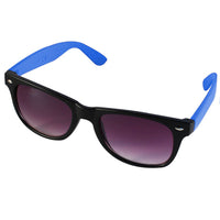 Load image into Gallery viewer, Sonnenbrille Nerd zweifarbig Unisex Brille lila getönt 400 UV
