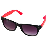 Load image into Gallery viewer, Sonnenbrille Nerd zweifarbig Unisex Brille lila getönt 400 UV
