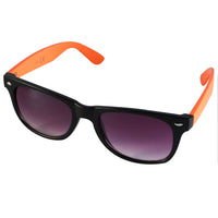 Load image into Gallery viewer, Sonnenbrille Nerd zweifarbig Unisex Brille lila getönt 400 UV
