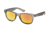 Load image into Gallery viewer, Sonnenbrille  Nerd 400 UV verspiegelt bunt transparent schmal
