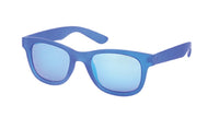 Load image into Gallery viewer, Sonnenbrille  Nerd 400 UV verspiegelt bunt transparent schmal
