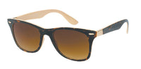 Load image into Gallery viewer, Sonnenbrille  400 UV schwarz gemustert Zierscharnier Ziermandel getönt
