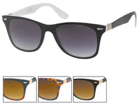 Load image into Gallery viewer, Sonnenbrille 400UV zweifarbig gemustert Zierscharnier getönt
