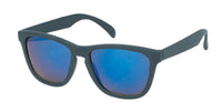 Cargar imagen en el visor de la galería, Sonnenbrille verspiegelt schwarz weiß 400 UV  Stil Panto Steg Nerd
