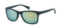Load image into Gallery viewer, Sonnenbrille verspiegelt 400 UV Nerd schwarz bunt
