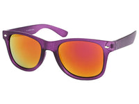 Load image into Gallery viewer, Sonnenbrille Nerdbrille farbig durchscheinend verspiegelt 400 UV
