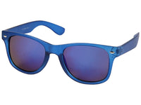Load image into Gallery viewer, Sonnenbrille Nerdbrille farbig durchscheinend verspiegelt 400 UV
