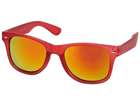 Load image into Gallery viewer, Sonnenbrille Nerdbrille farbig durchscheinend verspiegelt 400 UV

