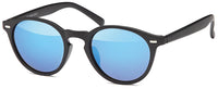 Load image into Gallery viewer, Sonnenbrille rund John Lennon Nerd Vintage Retro Steg 400UV Linie verspiegelt
