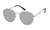 Load image into Gallery viewer, Sonnenbrille Pilotenbrille Panto Round 400 UV verspiegelt Steg lang geknickt
