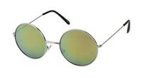 Load image into Gallery viewer, Sonnenbrille Round Glasses John-Lennon-Style 400 UV Metall bunt verspiegelt
