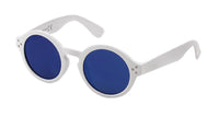 Cargar imagen en el visor de la galería, Sonnenbrille Retro Round Glasses 400 UV Schlüssellochsteg drei Zierpunkte
