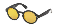 Cargar imagen en el visor de la galería, Sonnenbrille Retro Round Glasses 400 UV Schlüssellochsteg drei Zierpunkte
