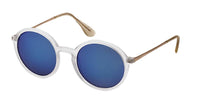 Load image into Gallery viewer, Sonnenbrille Pilotenbrille 400 UV Round Glasses dünne Metallbügel Pantosteg
