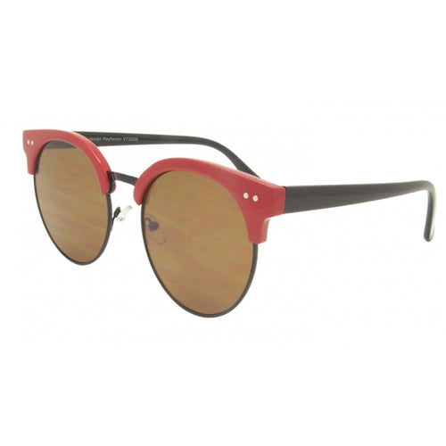 Sonnenbrille Classic Rocky Retro 400UV flache runde Gläser