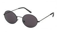 Load image into Gallery viewer, Sonnenbrille ovale kleine Gläser Knicksteg Metallrahmen 400 UV verspiegelt
