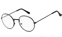 Load image into Gallery viewer, Sonnenbrille rundlich Panto gold silber 400UV getönt klar Metallgestell bunt
