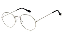 Load image into Gallery viewer, Sonnenbrille rundlich Panto gold silber 400UV getönt klar Metallgestell bunt
