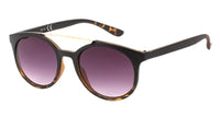 Load image into Gallery viewer, Sonnenbrille Panto Gläser 400 UV Metallbügeloberkante dünn Retro
