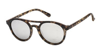Load image into Gallery viewer, Sonnenbrille Retro 400 UV Panto Glasform Doppelsteg verspiegelt
