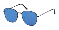 Load image into Gallery viewer, Sonnenbrille Piloten Stil 400 UV verspiegelt pink blau silber Trapez eckig
