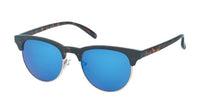 Load image into Gallery viewer, Sonnenbrille Halbrahmen 400UV verspiegelt Metall getigert
