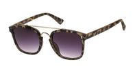 Load image into Gallery viewer, Sonnenbrille Retro 400 UV Metalldoppelsteg Bogensteg Gestell schmal
