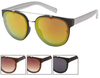 Cargar imagen en el visor de la galería, Sonnenbrille Retro Vintage 400 UV Metalldoppelsteg Rahmen innen Zierleiste
