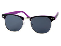 Load image into Gallery viewer, Sonnenbrille Retro bunt schwarz neon 400UV Metall Mandelverzierung
