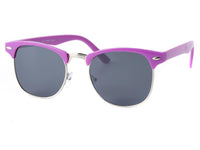 Load image into Gallery viewer, Sonnenbrille Retro bunt schwarz neon 400UV Metall Mandelverzierung
