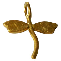 Cargar imagen en el visor de la galería, Anhänger 925 Sterling Silber vergoldet Libelle gold - chic - net.de
