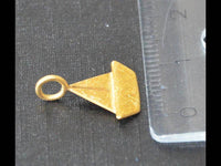 Load image into Gallery viewer, Anhänger 925 Sterling Silber vergoldet Segel Boot - chic - net.de
