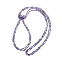 Load image into Gallery viewer, Brass Kette Halskette Brassschmuck nickelfrei Unisex Knoten lang - chicnit.com
