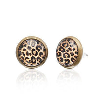 Load image into Gallery viewer, Brass Ohrstecker Stern Sterne bunt Unisex Ohrringe Edelstahl nickelfrei Kommunismus 12 mm - chicnit.com
