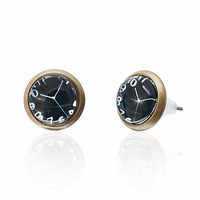 Load image into Gallery viewer, Brass Ohrstecker Stern Sterne bunt Unisex Ohrringe Edelstahl nickelfrei Kommunismus 12 mm - chicnit.com
