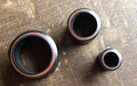 Load image into Gallery viewer, Flesh Tunnel Sonoholz Sawoholz Rim rot double flared - chicnit.com
