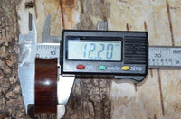 Load image into Gallery viewer, Holz Plug Gothic Kreuz silber double flared - chicnit.com
