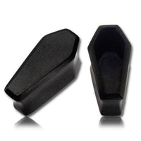 Load image into Gallery viewer, Holz Plug schwarz Sarg handgeschnitzt Sonoholz Tribal Tunnel Expander Ohrstecker Holzplug - chicnit.com
