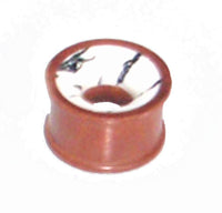 Cargar imagen en el visor de la galería, Holz Tunnel Howlith weiß braun marmoriert Rosenholz Tribal Plug handgeschnitzt Expander - chicnit.com
