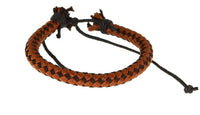 Load image into Gallery viewer, Leder Armband Schnur rund glatt geflochten verstellbar - chicnit.com
